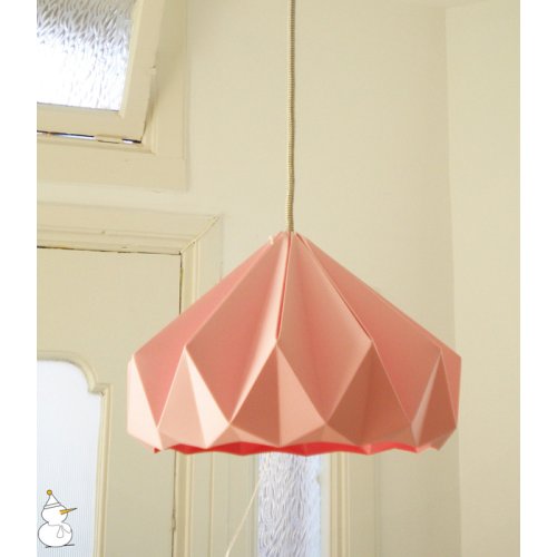 Suspension Origami Chestnut Rose